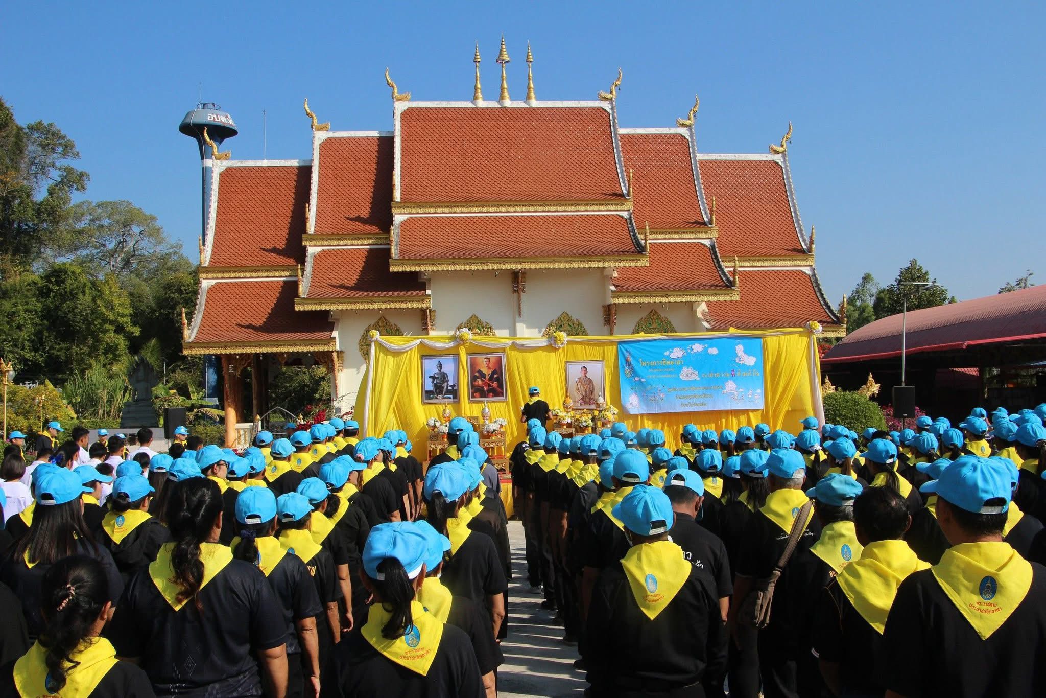 กิจกรรมจิตอาสาพัฒนาและปรับปรุงภูมิทัศน์ เนื่องในวันพ่อขุนรามคำแหงมหาราชฯ