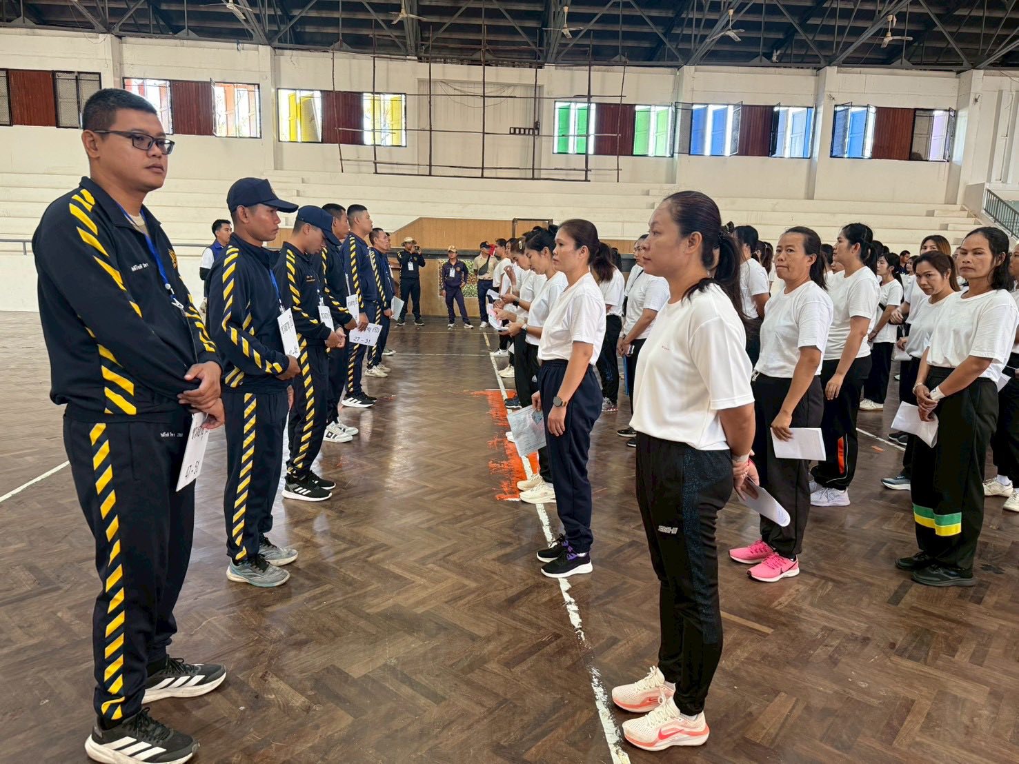 บก.อส.จ.ร้อยเอ็ดดำเนินการสอบคัดเลือกสมาชิก อส.(หญิง) 2569 ภาคปฏิบัติ