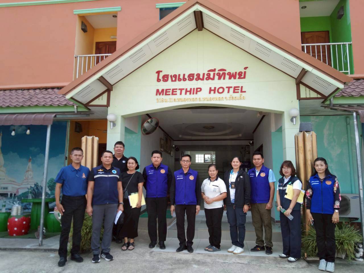 ลงพื้นที่ตรวจสถานประกอบธุรกิจโรงแรม ผู้ขอรับใบอนุญาตประกอบธุรกิจโรงแรม และขอต่ออายุใบอนุญาตประกอบธุรกิจโรงแรม